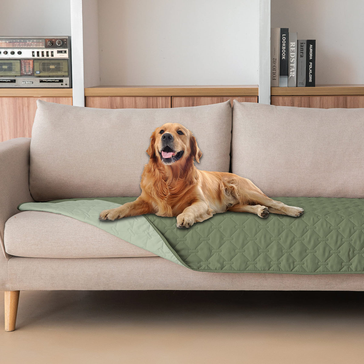 gogobunny Reversible Waterproof Pet Blanket & Furniture Cover