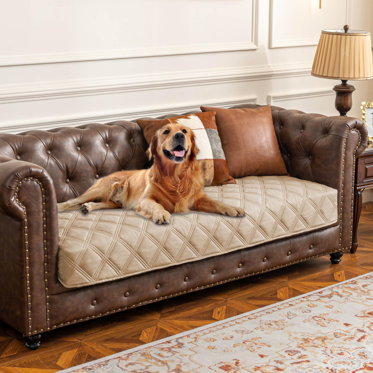 Ameritex Waterproof Pet Blanket & Anti-Slip Furniture Cover