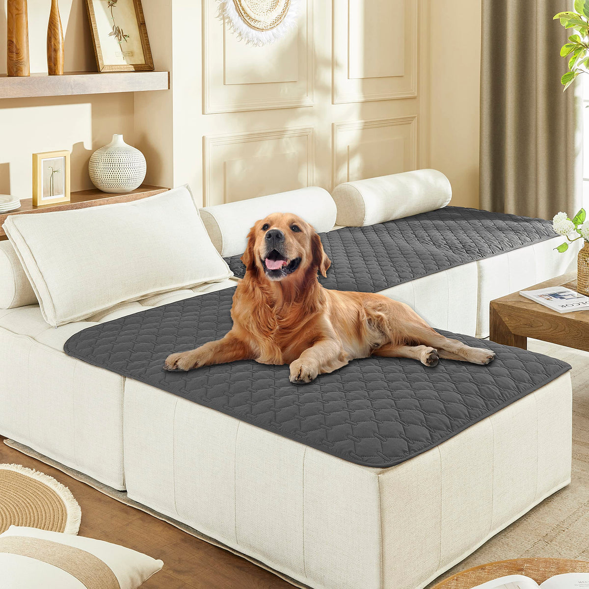 gogobunny Reversible Waterproof Pet Blanket & Furniture Cover