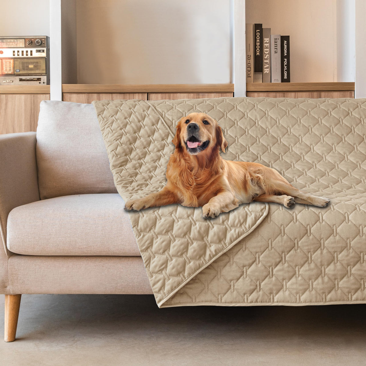gogobunny Reversible Waterproof Pet Blanket & Furniture Cover