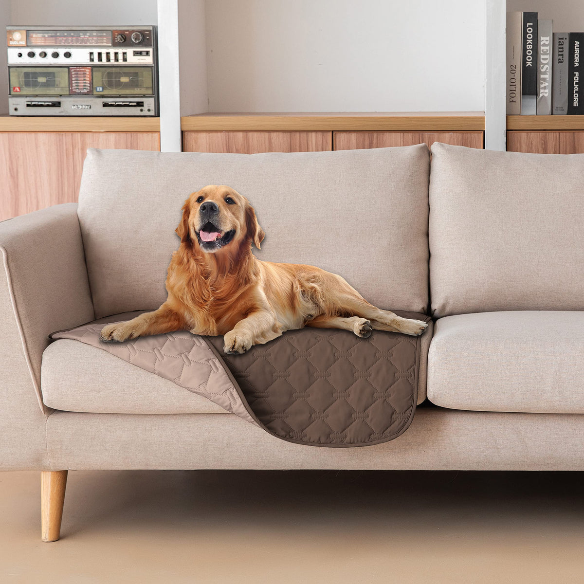 gogobunny Reversible Waterproof Pet Blanket & Furniture Cover