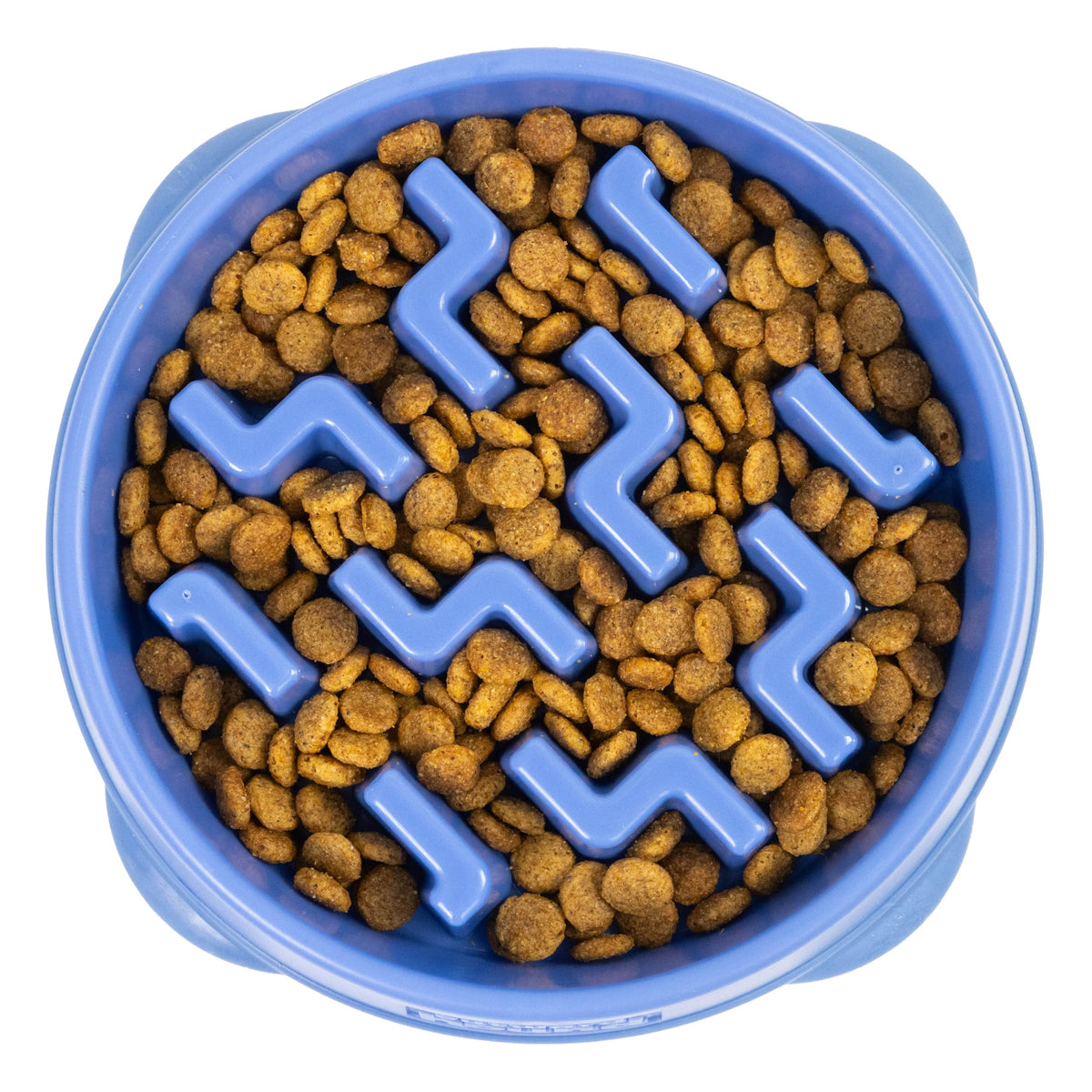 Outward Hound Fun Feeder Stainless Steel Slo Bowl for Dogs, Medium