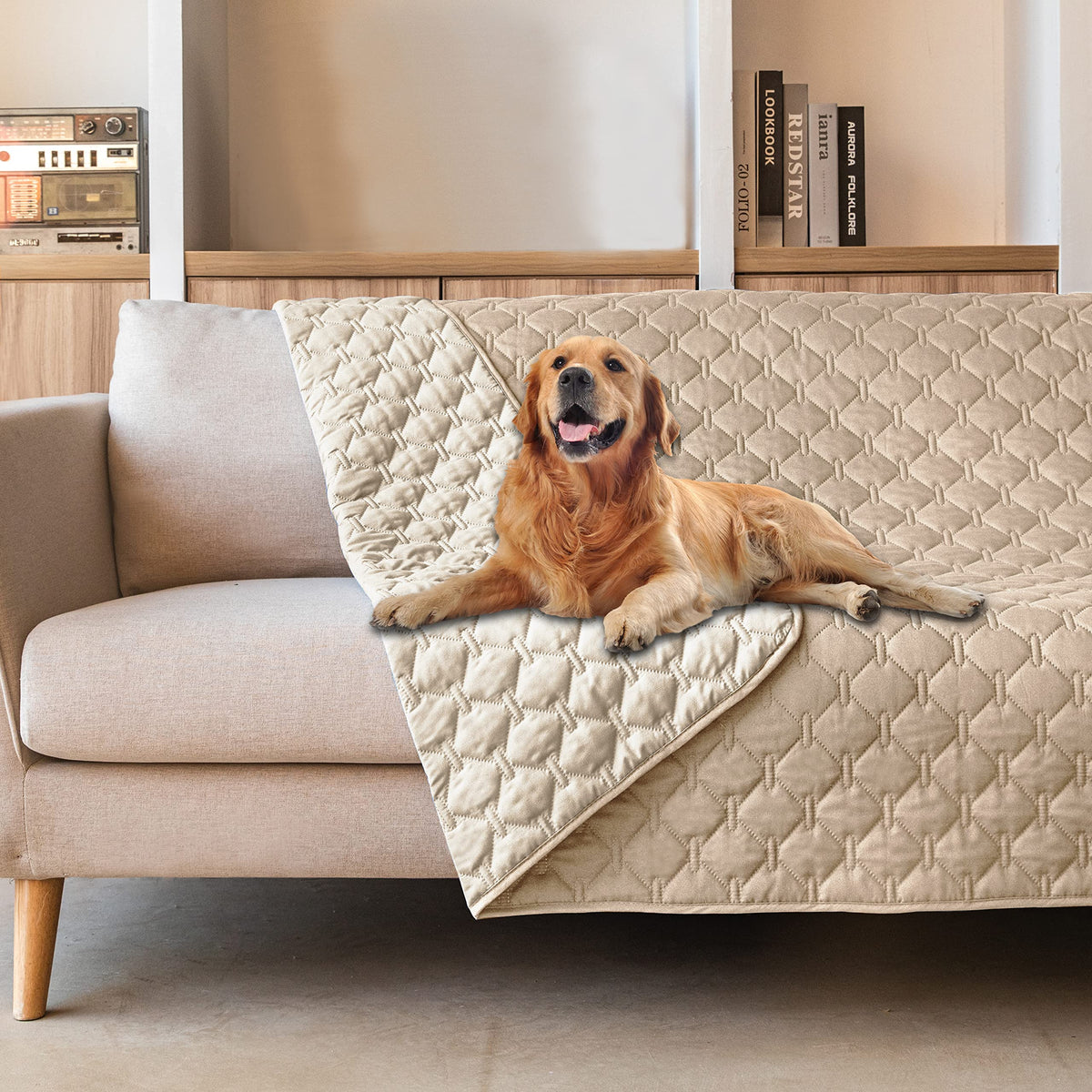 gogobunny Reversible Waterproof Pet Blanket & Furniture Cover