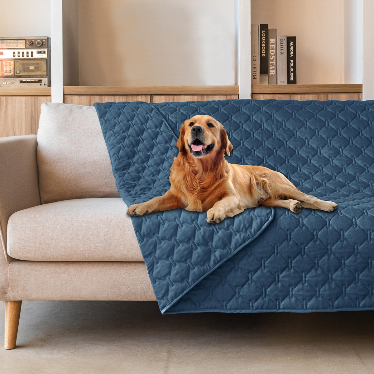gogobunny Reversible Waterproof Pet Blanket & Furniture Cover