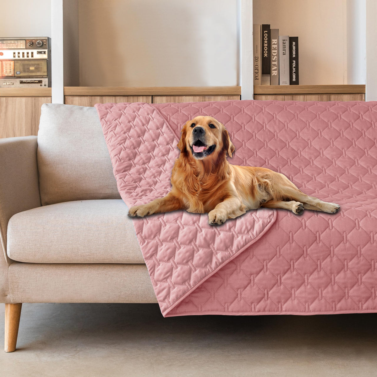 gogobunny Reversible Waterproof Pet Blanket & Furniture Cover