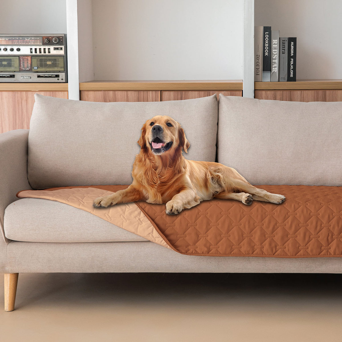 gogobunny Reversible Waterproof Pet Blanket & Furniture Cover