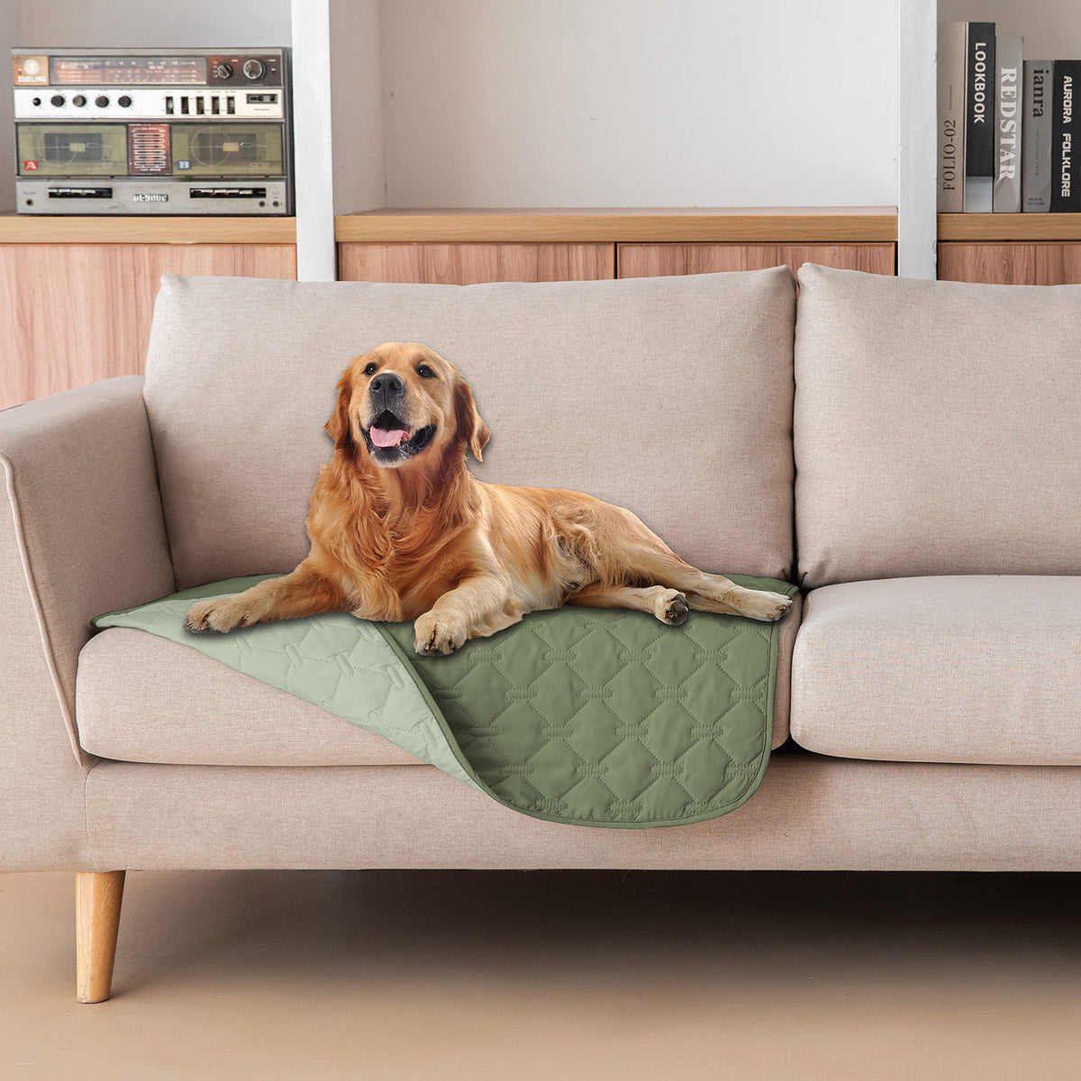gogobunny Reversible Waterproof Pet Blanket & Furniture Cover